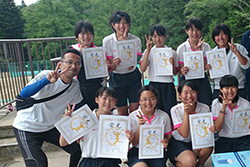 中学校選抜ソフトテニス研修大会
